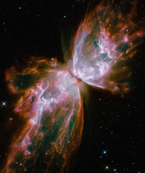 Butterfly Galaxy Hubble