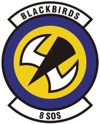 unit insignia of the 8th Special Operations Squadron
