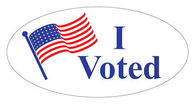 Voting Sticker
