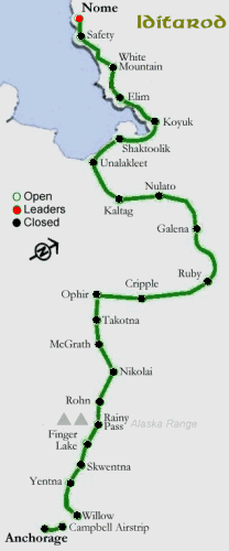 Iditarod XL Map